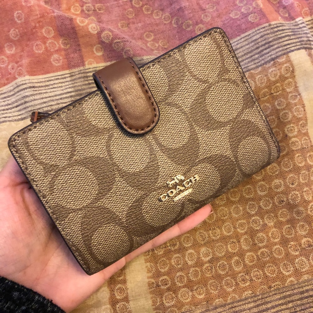 Small coach wallet